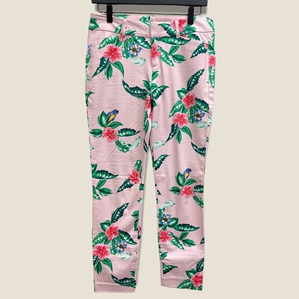 OLD Navy Pink Floral Pixie Pant